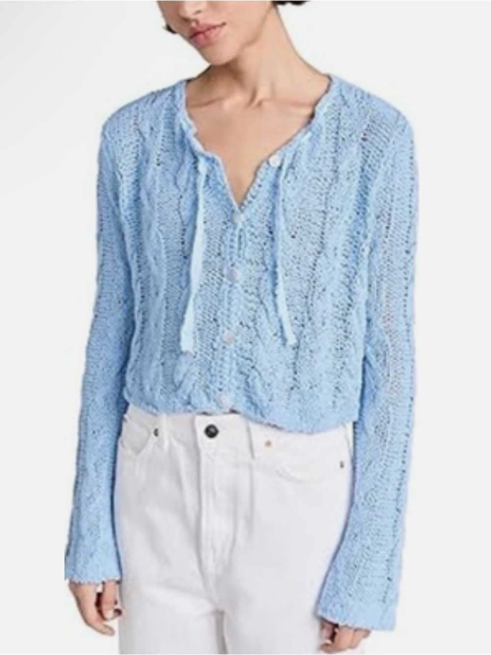 Free People Robyn Cardigan Knit Button-Front Women's Sweater